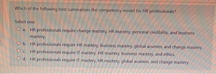 Which of the following best summarizes the