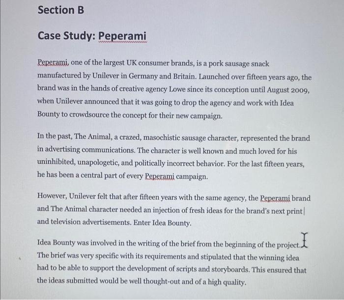 Peperami, one of the largest UK consumer brands,