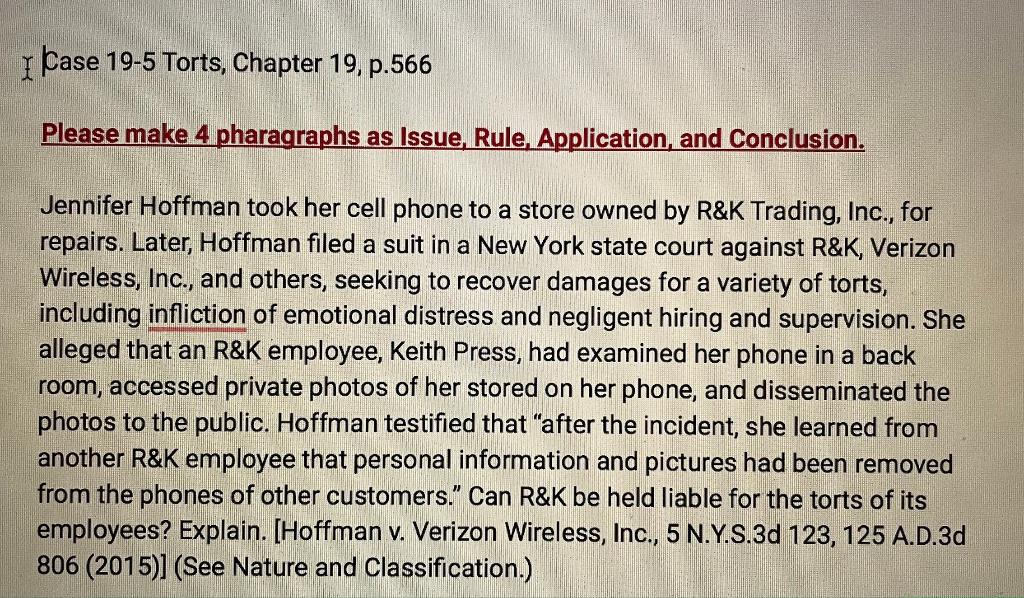 Please make 4 paragraphs as Issue, Rule,