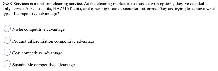 not sure what the answer to this question is and