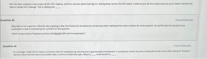 bcom 4300 able to hande this chalerge "one is