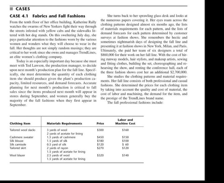 Please Solve this case with CPLEX CASE 4.1