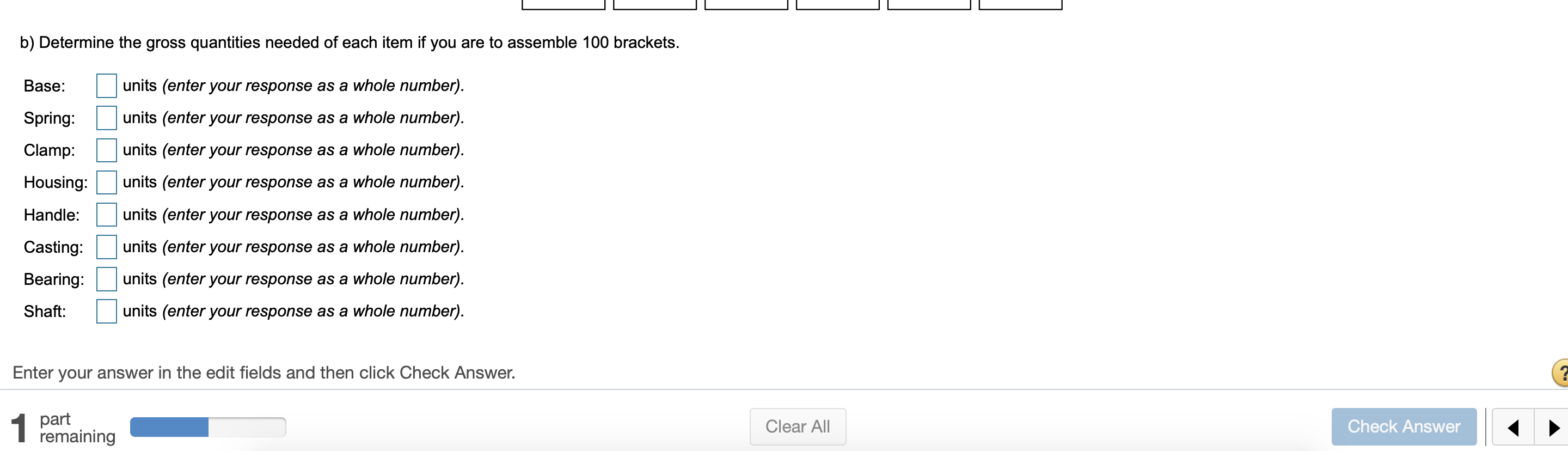 Problem 14.3 Alternate Question Help As the