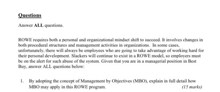 Best Practices at Best Buy Do traditional