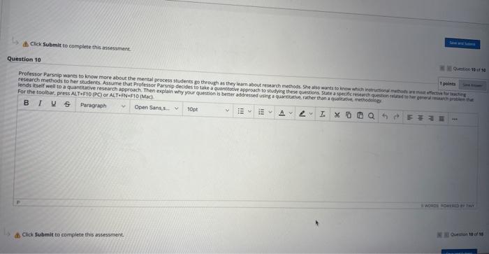 at Ciick submit to complete this assessiment.