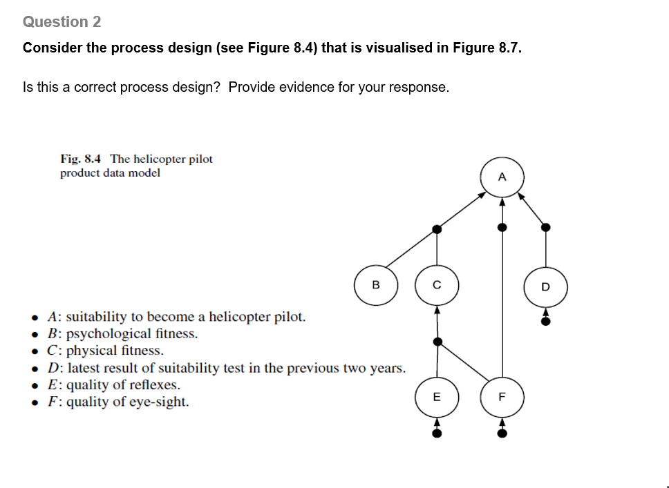 Question 2 Consider the process design (see