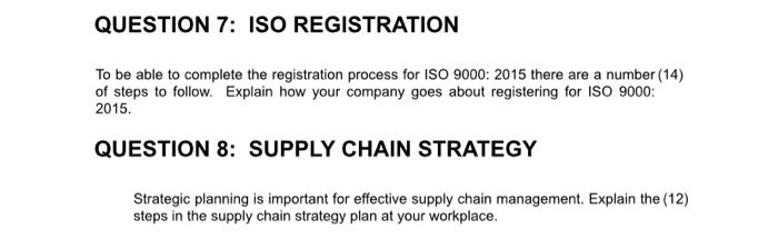 To be able to complete the registration process