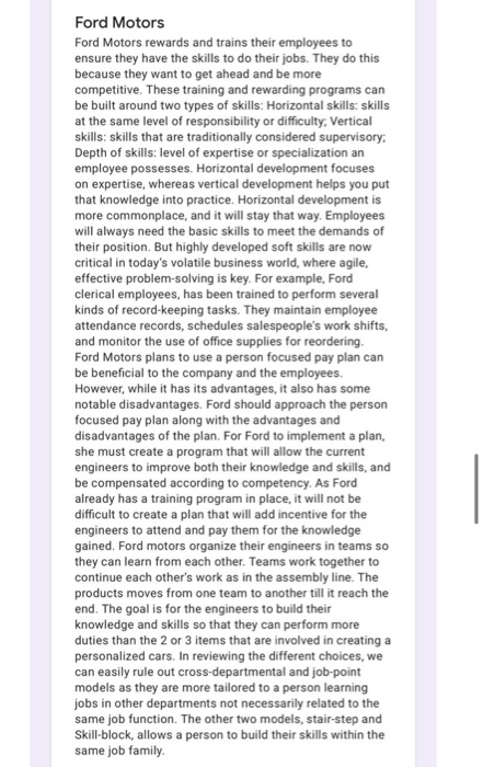 please we need your help as soon as possible Ford