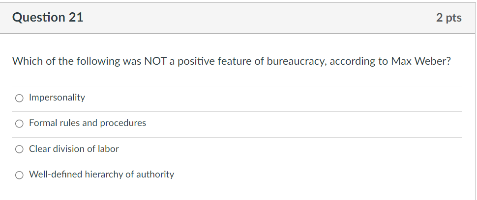 Question 1 2 pts A key function of managers in