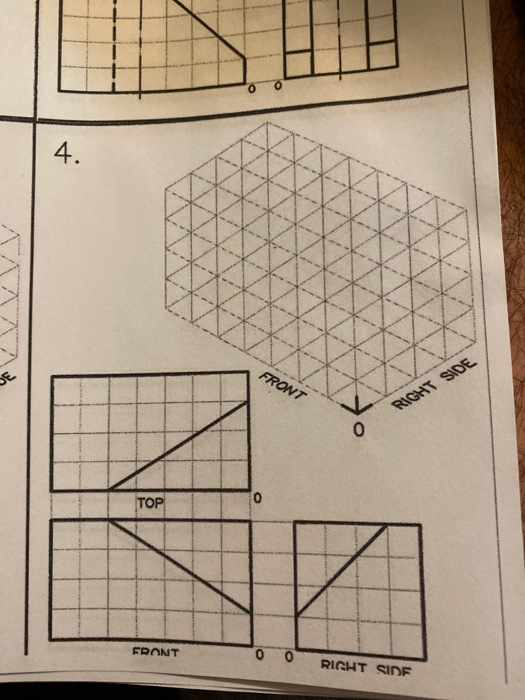 construction graphics plot the top front and