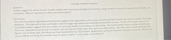 Question: Studies suggest wo admire honest,
