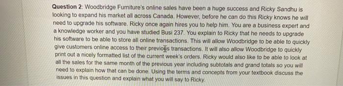 this is a business management course please help