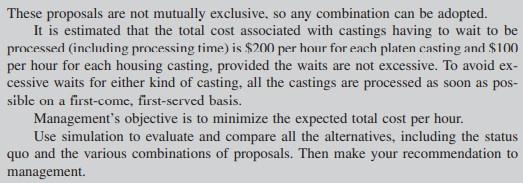 QUESTION: Use simulation to evaluate and compare