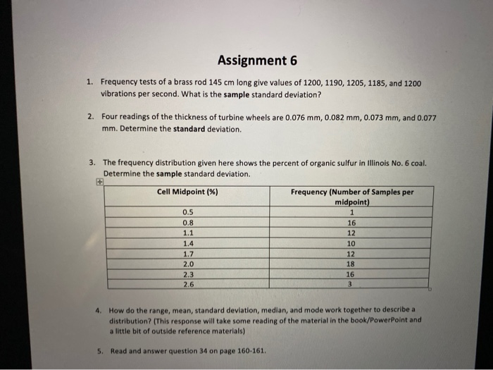 answer question 2 please Assignment 6 1.