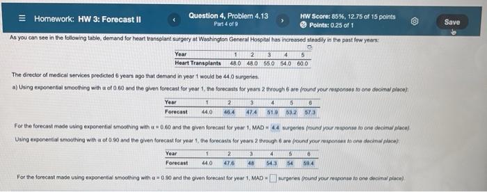 Need to find MAD at the bottom Part 4 of 9 Save