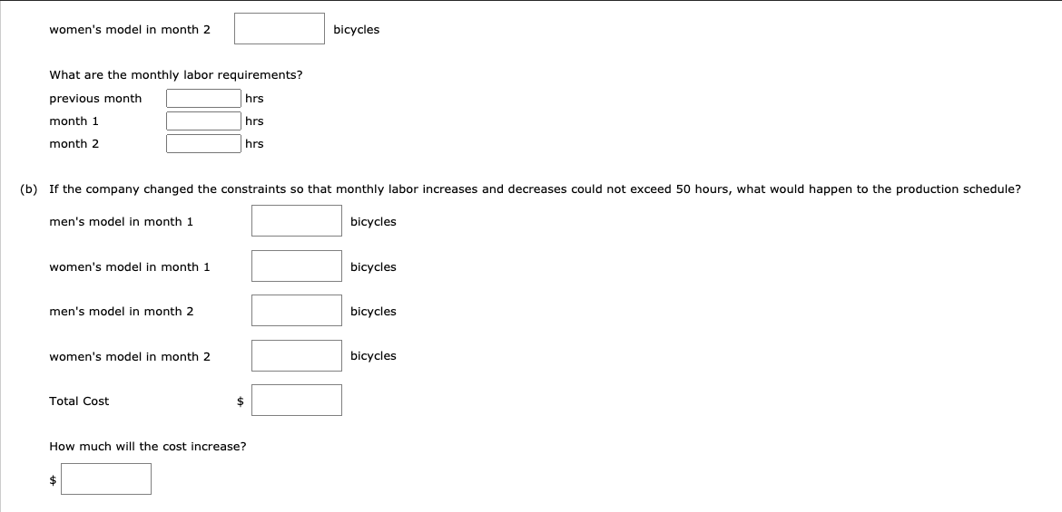 A linear programming computer package is needed.