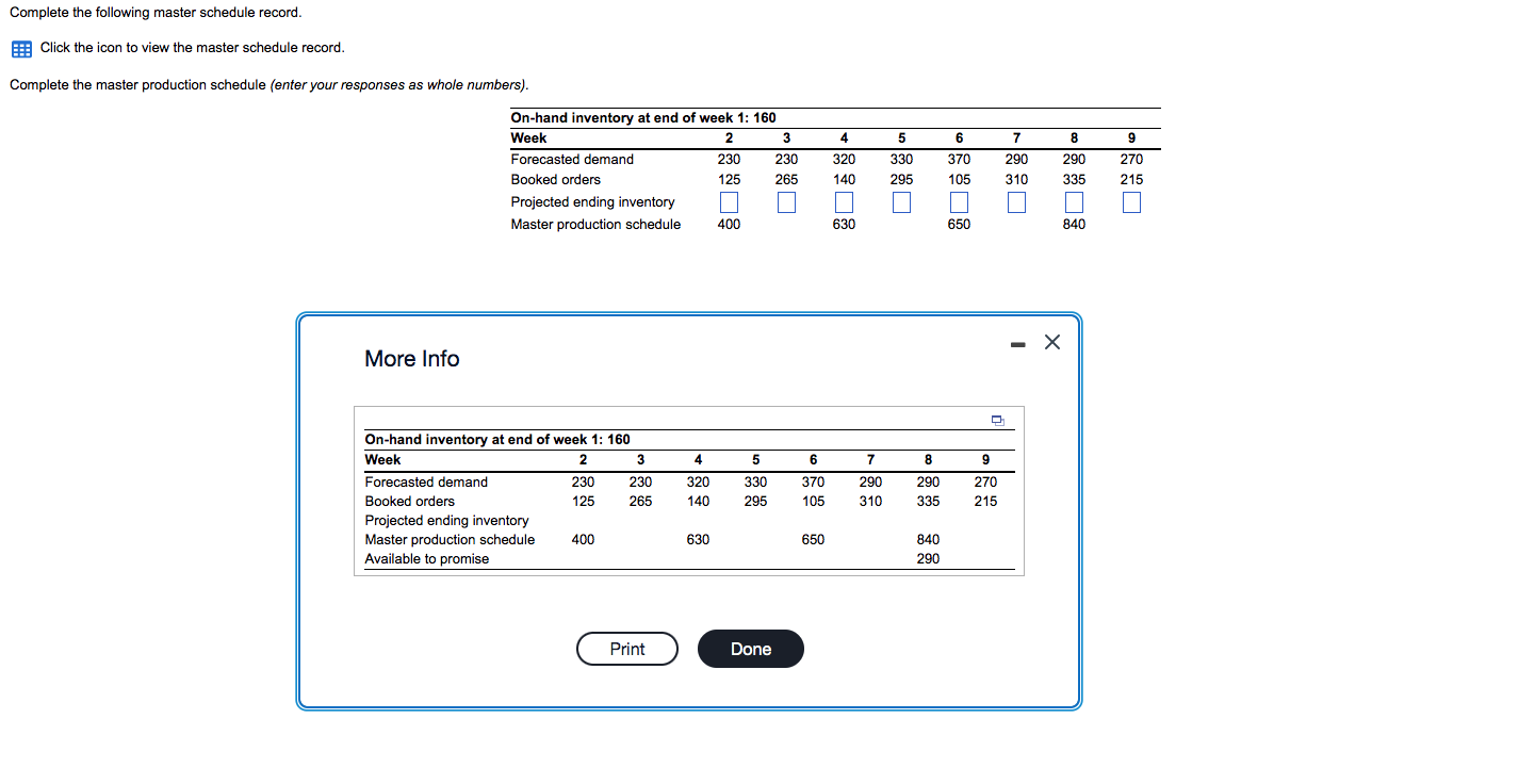 PLEASE SHOW ALL STEPS Complete the following