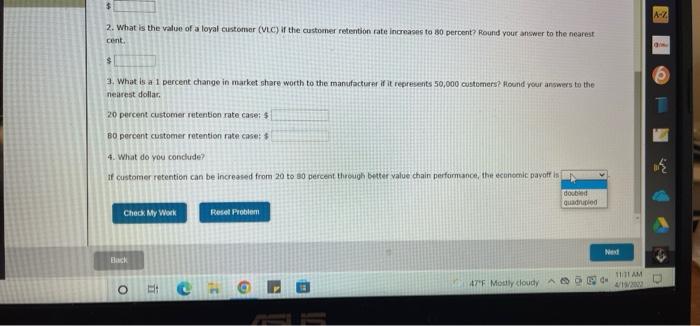 Chapter 02 Excel Activity: VLC X sestion 1 10 int