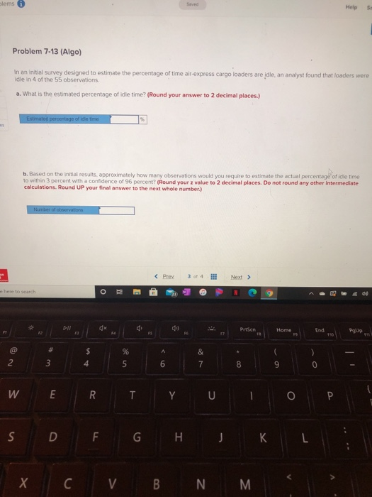 blems Soved Help Problem 7-13 (Algo) In an