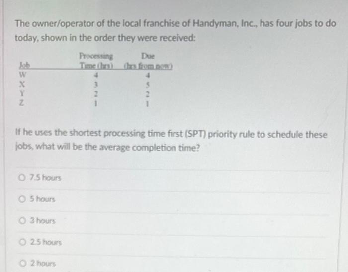 The owner/operator of the local franchise of