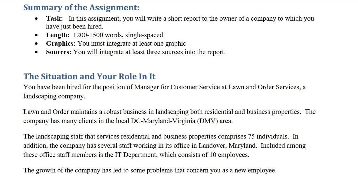 Summary of the Assignment: - Task: In this