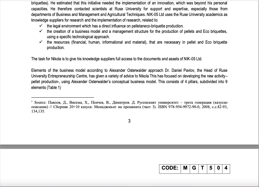 Answer all the questions. Case study: NIK-05 Ltd: