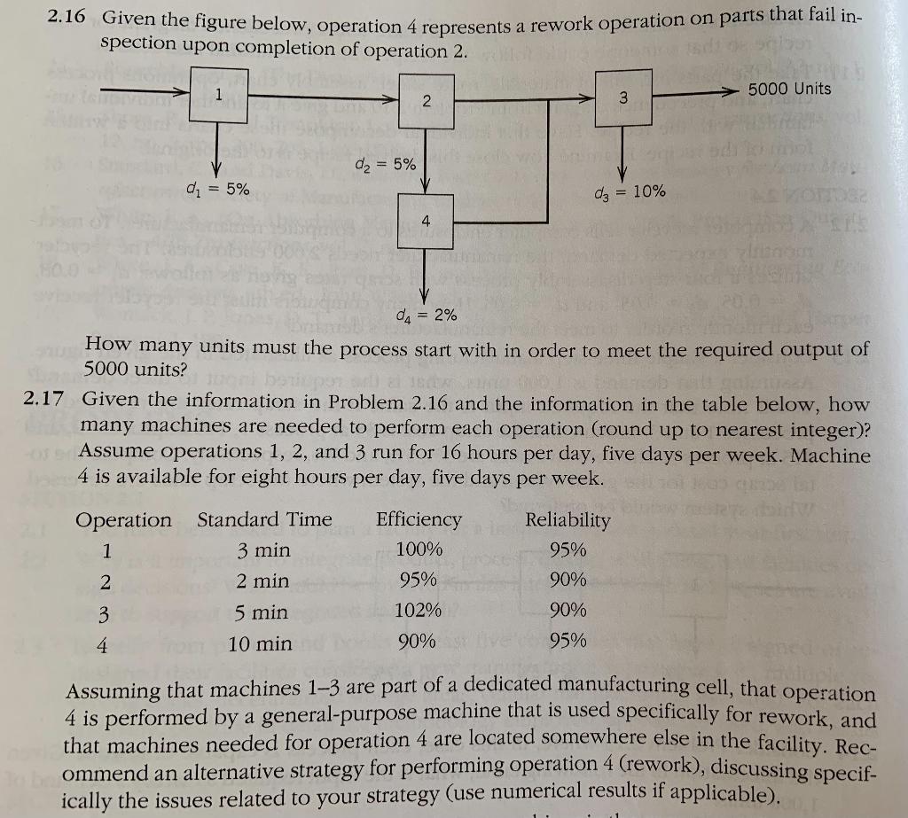 Problem 2.17 2.16 Given the figure below,
