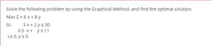 Solve the following problem by using the