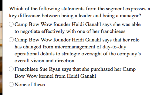 Camp Bow Wow franchisee Sue Ryan says that