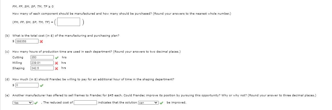 Please pay attention that the Frandec's