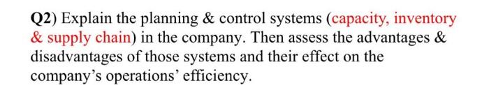 please solve all the question Q2) Explain the