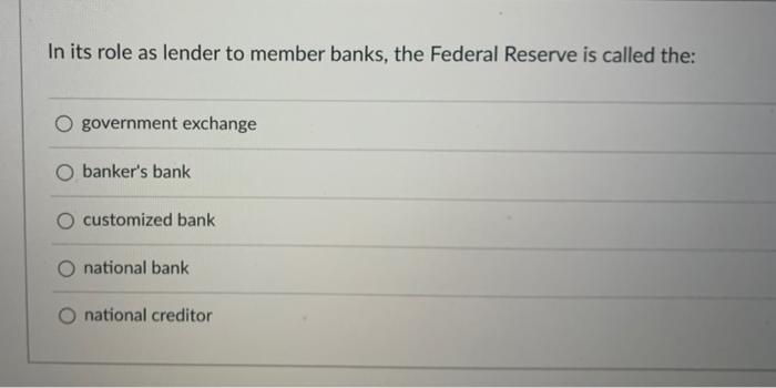 Which of the following statements about credit