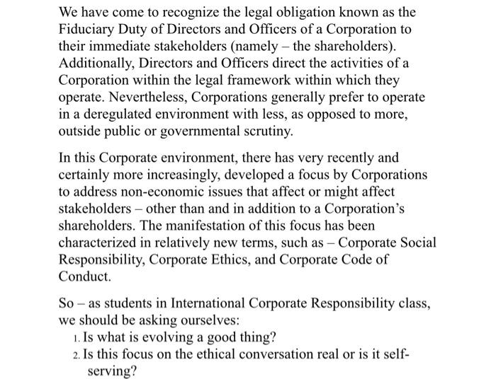 Please answer 2nd question 300 words We have come