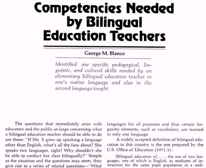 Define bilingualism and describe the