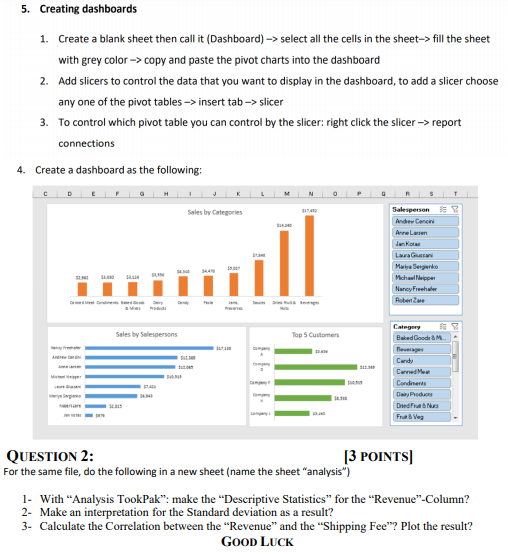 QUESTION 1: [7 POINTS) Use the file "Intro to