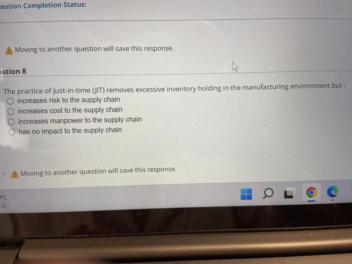 estion Completion Status: A Moving to another