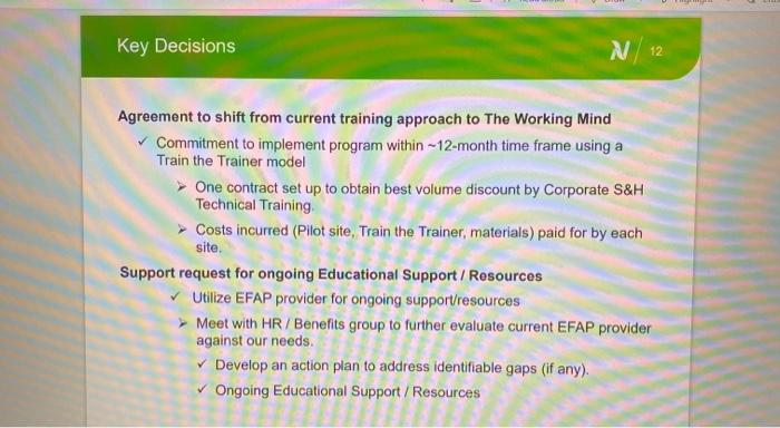 1. What was one take away you had about Nutrien