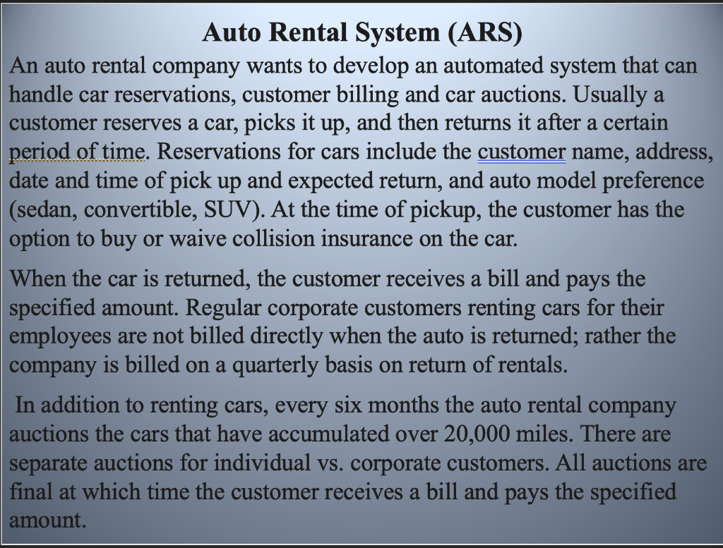 This exam includes two modeling exercises. For