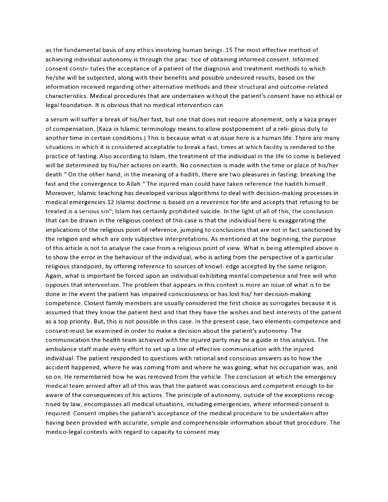 Briefly summarize the article, include the