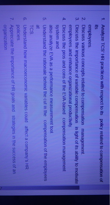 1. The case discusses the compensation management