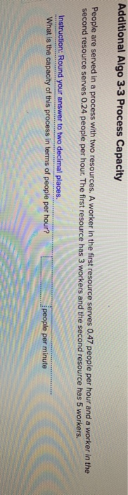 Question 1 Question 2 Question 3 Additional Algo
