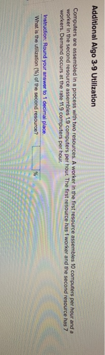Question 1 Question 2 Question 3 Additional Algo