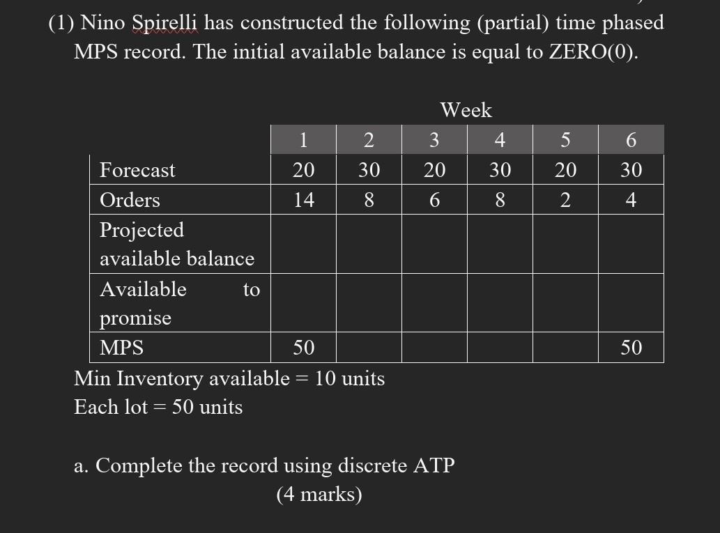 Can I get the answer for questions A and B. (1)