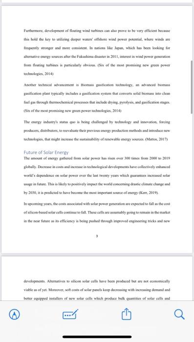 Analyze this term report based on these