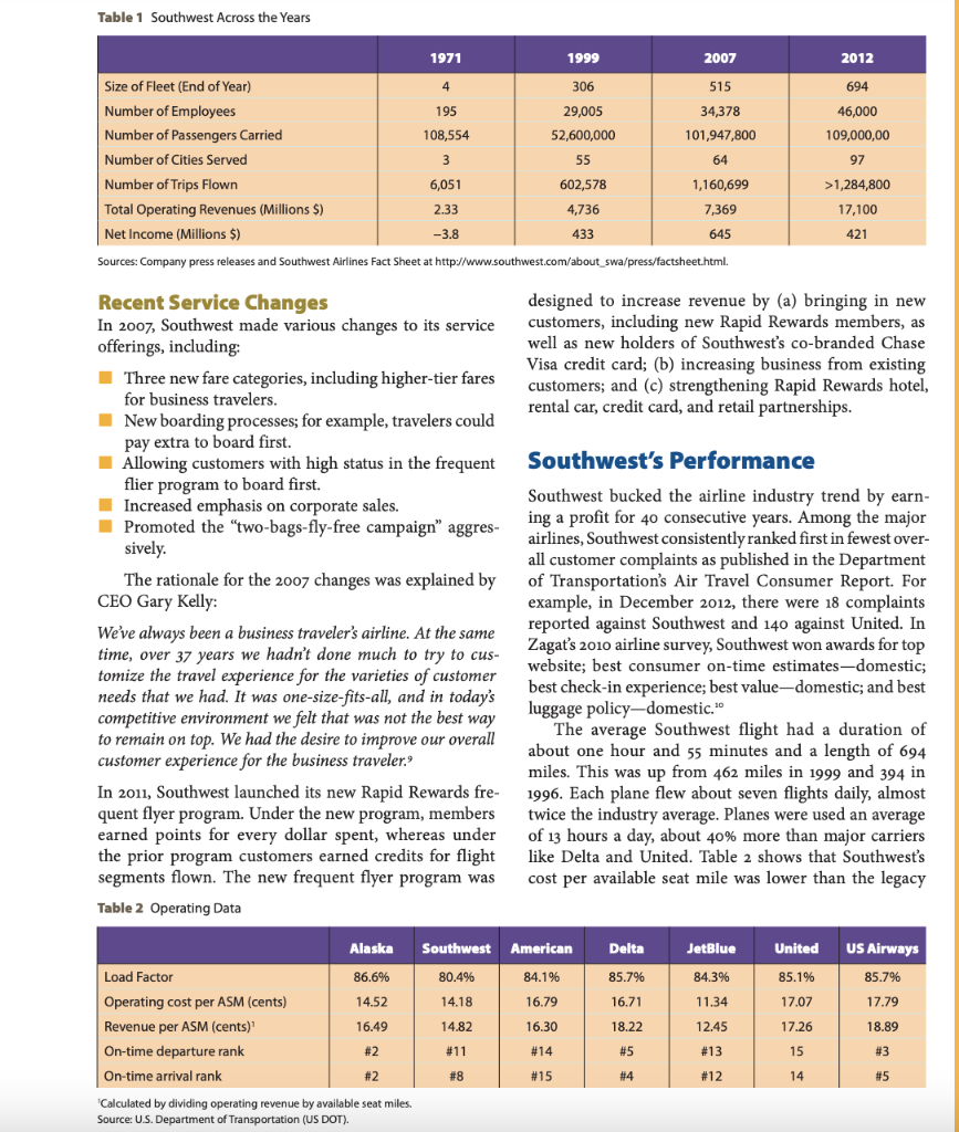 1: Based on the case facts, which key customer