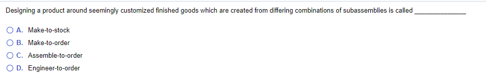 Designing a product around seemingly customized