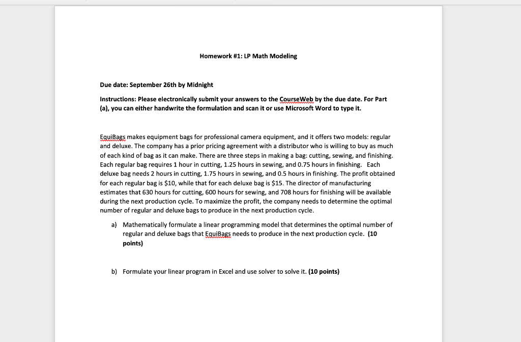 Please write formula not in excel for part a)