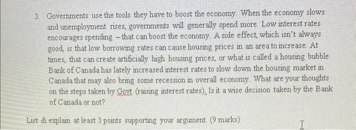 please answer this question in your own words in