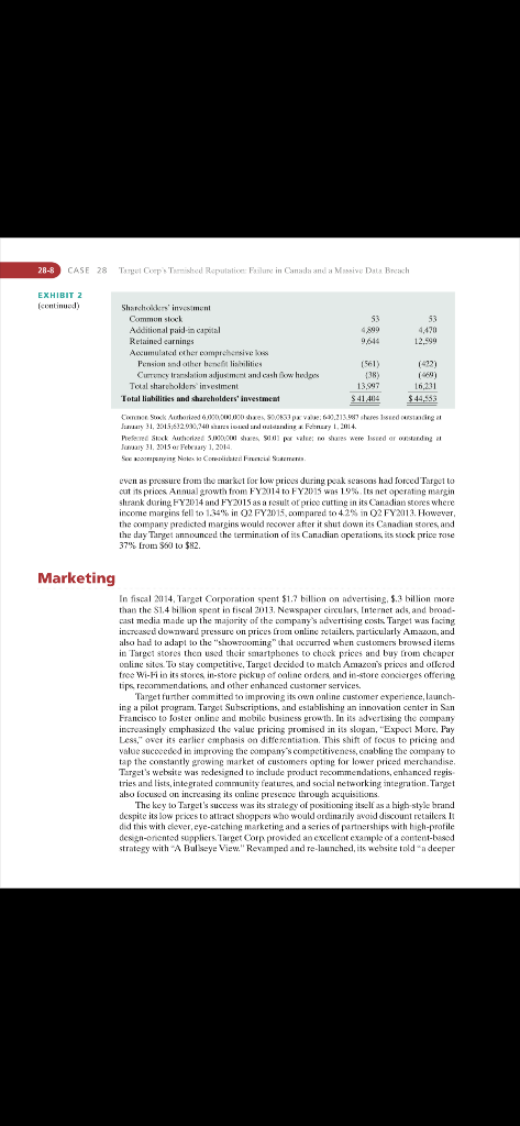 idd I need SOWT analysis for Target corp with