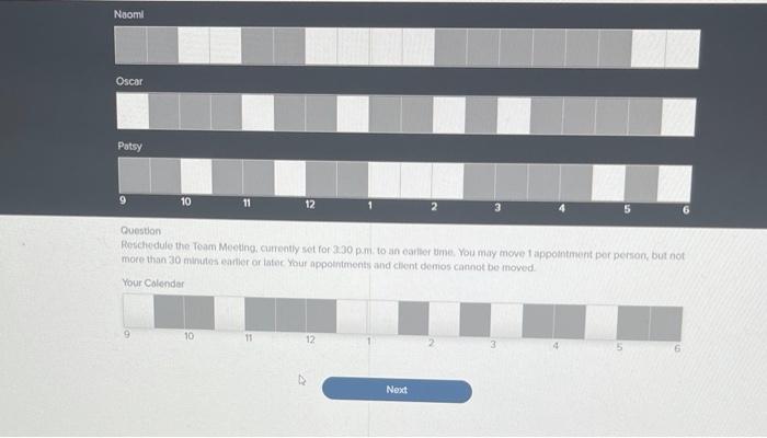 Noomi Oscar Patsy 9 10 11 12 2 3 5 Question